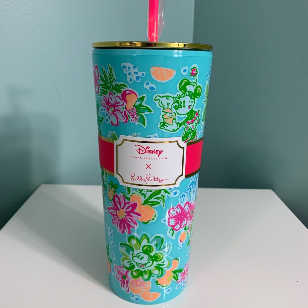 NWT Lilly Pulitzer x Disney Tumbler